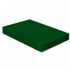Carton copiator A4, 160g, colorat in masa verde padure, CN164VP Daco