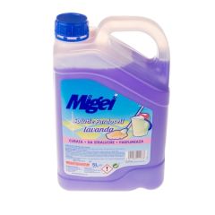 Detergent universal ptr. pardoseli, 5L, lavanda, Migei Asevi