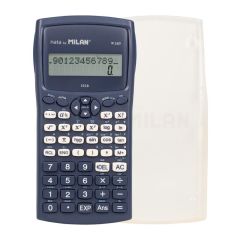 Calculator de birou, stiintific, 10+2dig, albastru, Milan 159110SNCBBL