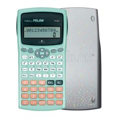 Calculator de birou, stiintific, 10+2dig, silver, Milan 159110SL