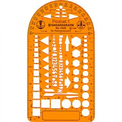 Sablon plastic Simboluri Trafic, 1326 Standardgraph
