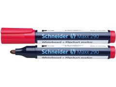 Whiteboard marker rosu, varf 3,0 mm, Maxx 290 Schneider