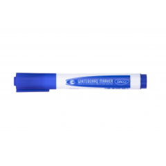 Whiteboard marker albastru, varf 3,0 mm, Daco