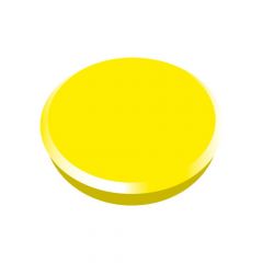 Magneti, 24mm, culoare galben, 10buc/set, Alco