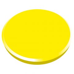 Magneti, 32mm, culoare galben, 10buc/set, Alco