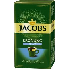 Cafea Jacobs Kronung Decaf, decofeinizata, macinata, 250g