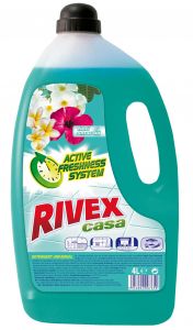 Detergent pentru orice tip de pardoseli, 4L, Casa Flori Smarald Rivex