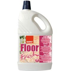 Detergent concentrat, pentru orice tip de pardoseli, 2L, Floor Fresh Iasomie Sano
