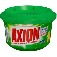 Detergent pasta pentru vase, parfum lamaie, 400g, Axion