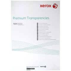 Folie transparenta ptr. laser/copiator alb/negru, A4, tip C, Xerox 003R98202