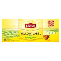 Ceai negru, 25plicuri/cutie, Lipton Yellow Label